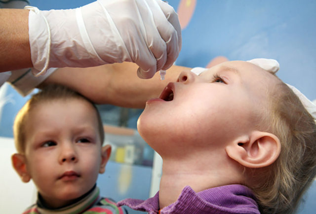 Прививка от полиомиелита живая вакцина