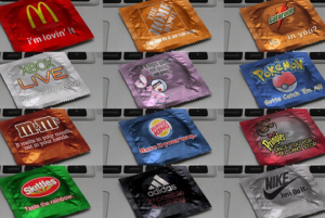 необычная упаковка кондомов
