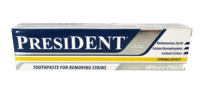 зубная паста President White plus