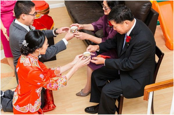 чай на китайской свадьбе