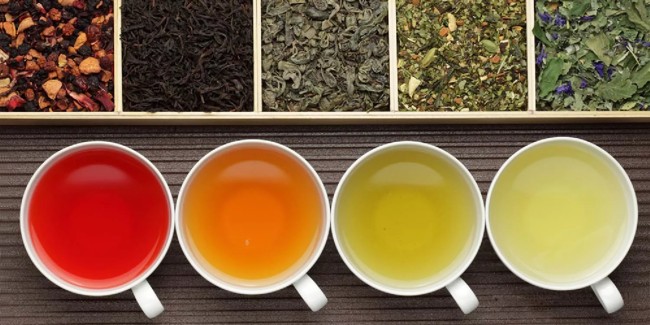 разные виды чая