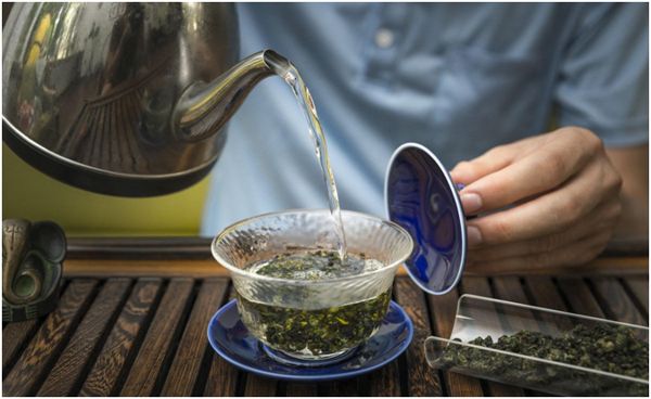 заваривание чая тегуаньинь